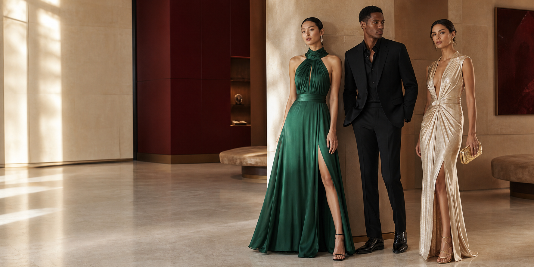 Aurelia Satin Midi
